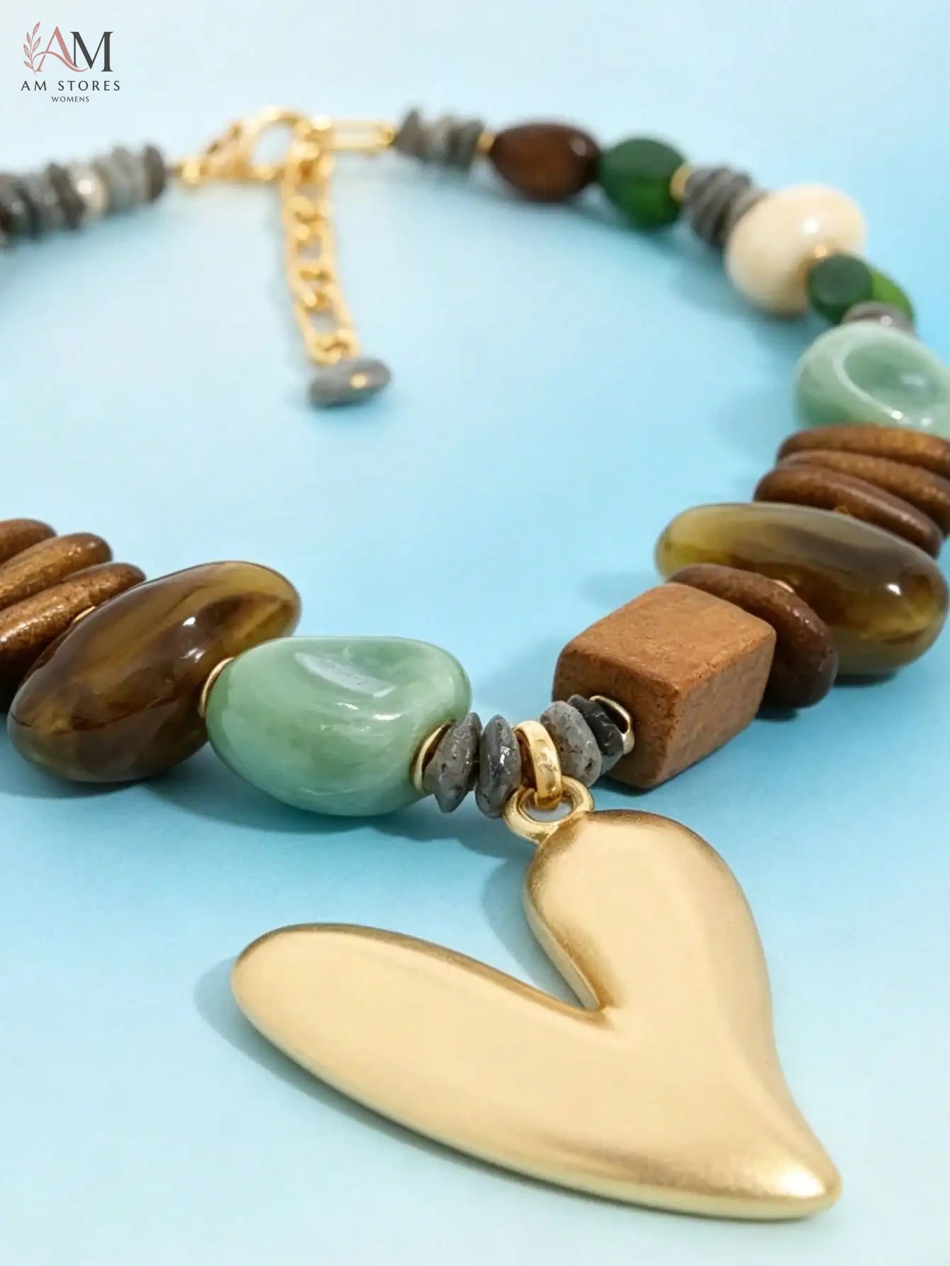 Bohemian Heart Pendant Women's Necklace - view 6