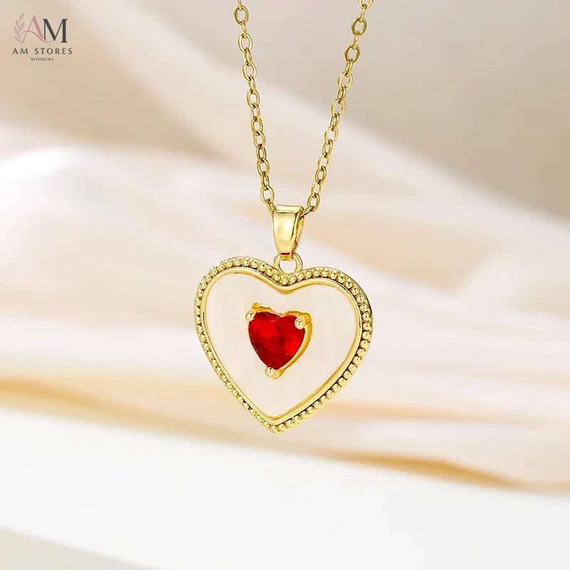 Heart Pendant Necklace - view 13