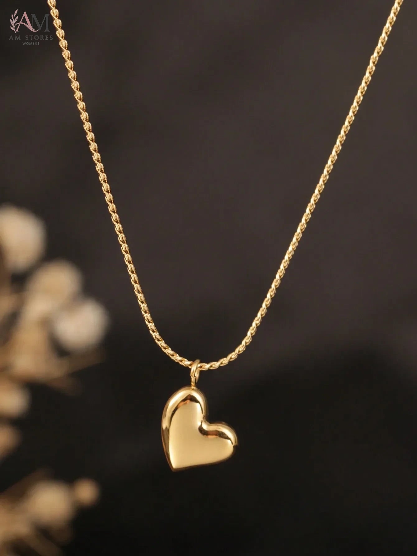 18K Stainless Steel Heart Pendant Women's Necklace - view 1
