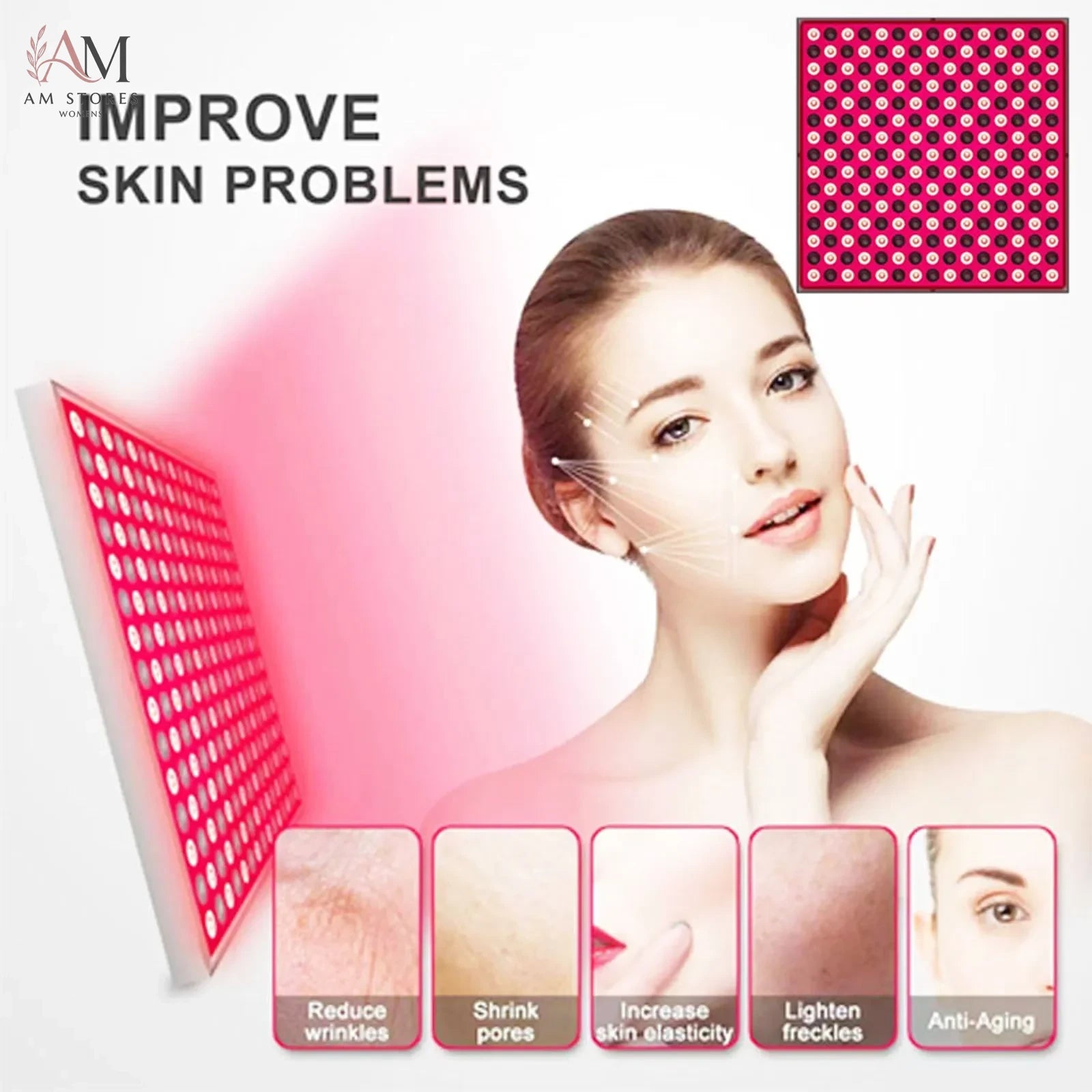 45W 660/850nm Red-Light Wellness Panel - view 1