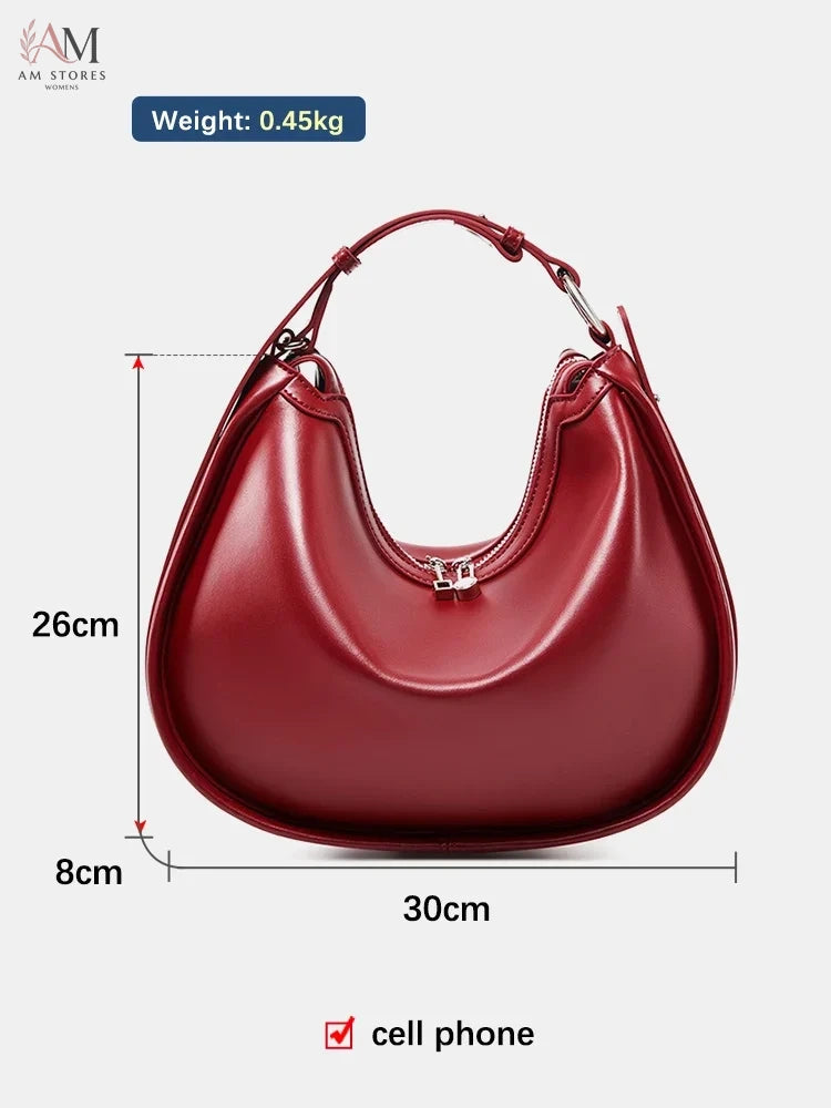 Zency Women's Leather Hobo Bag - view 4