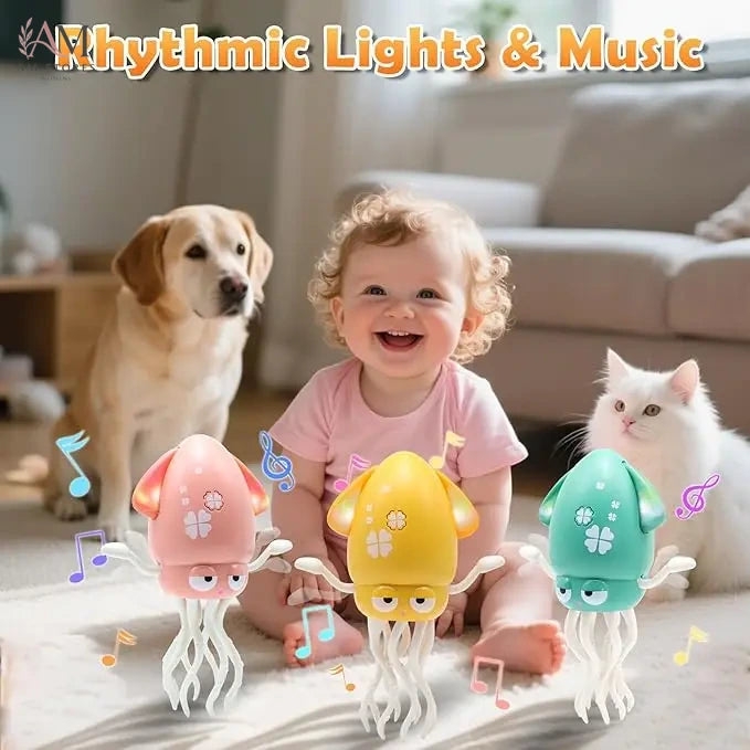 Dancing Jellyfish Squid Dancer Toys for Kid Electronic Pet for Baby - view 6
