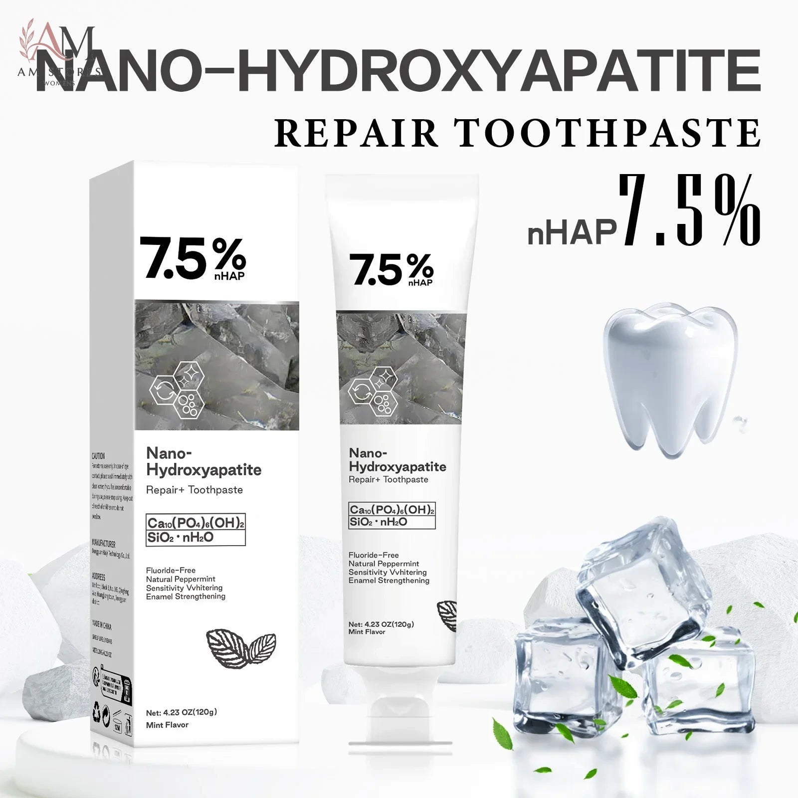Nano Hydroxyapatite Toothpaste - view 1