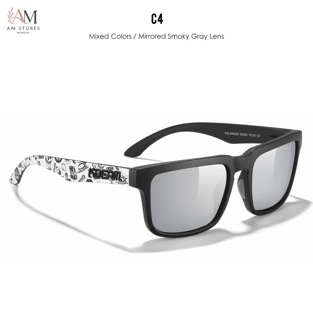 KDEAM Unisex Oversized Square Polarized Photochromic Sunglasses - view 11