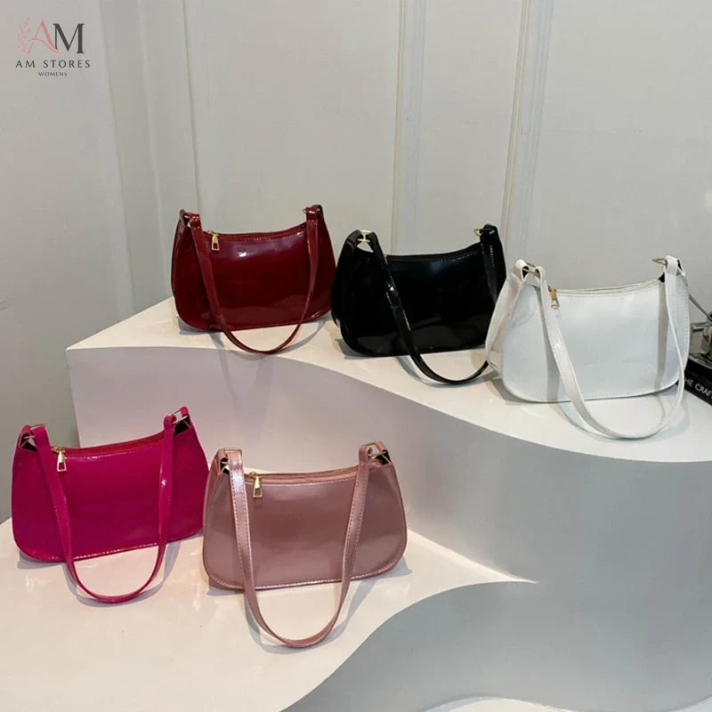 Women's PU Leather Vintage Shoulder Bag - view 4