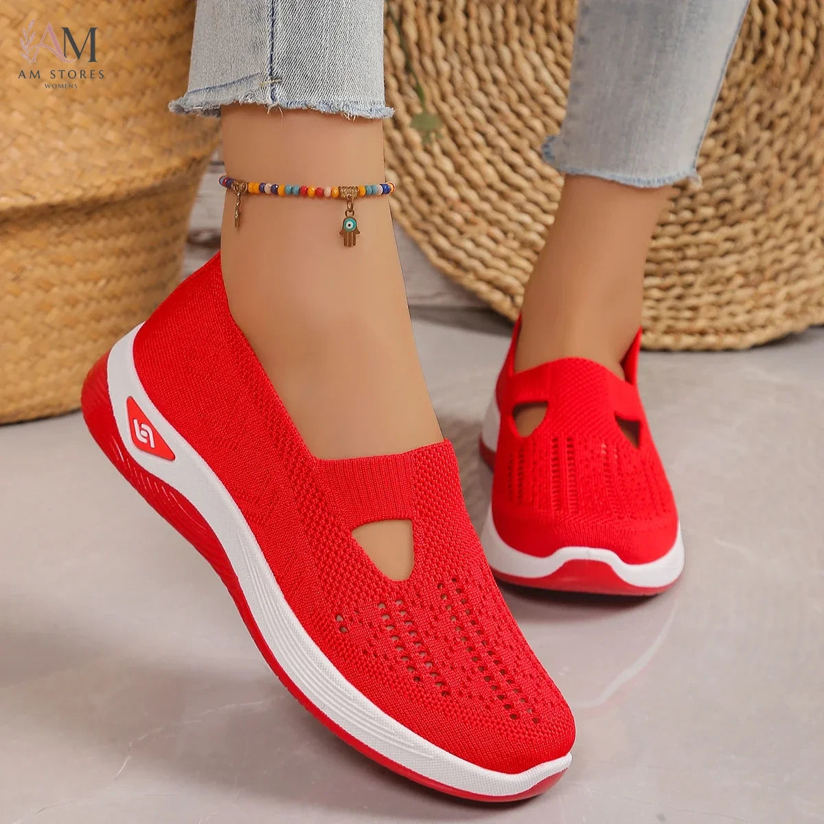 Women's Breathable Casual Shoes - view 6