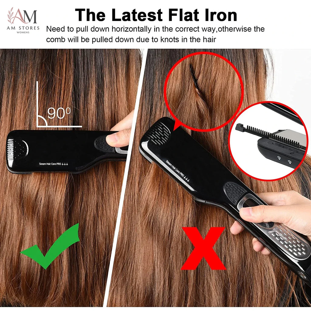 Ceramic Hair Straightening Brush - view 6