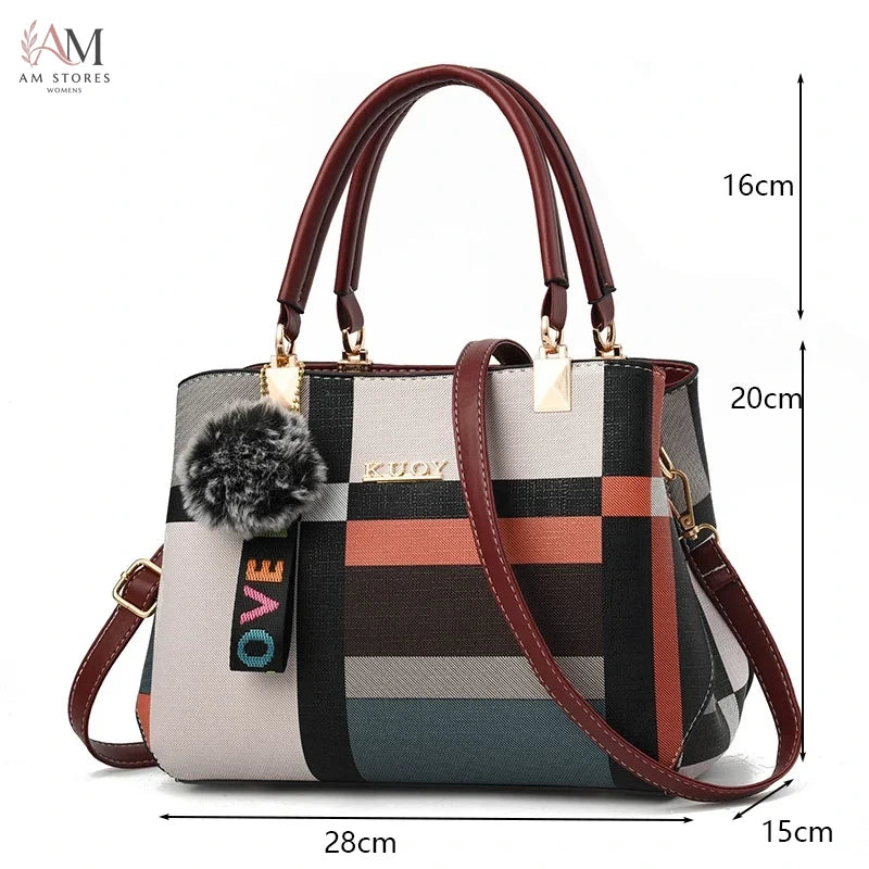 PU Women's Leather Large-Capacity Crossbody Bag - view 7