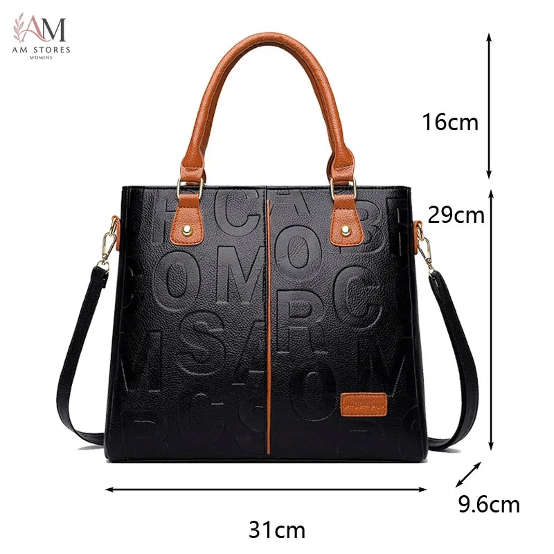 PU Women's Leather Large-Capacity Crossbody Bag - view 16