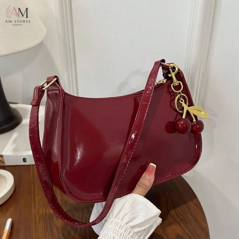 Women's PU Leather Vintage Crossbody Bag - view 1
