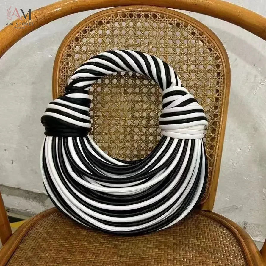 Women's Handwoven Knot Evening Bag - view 13
