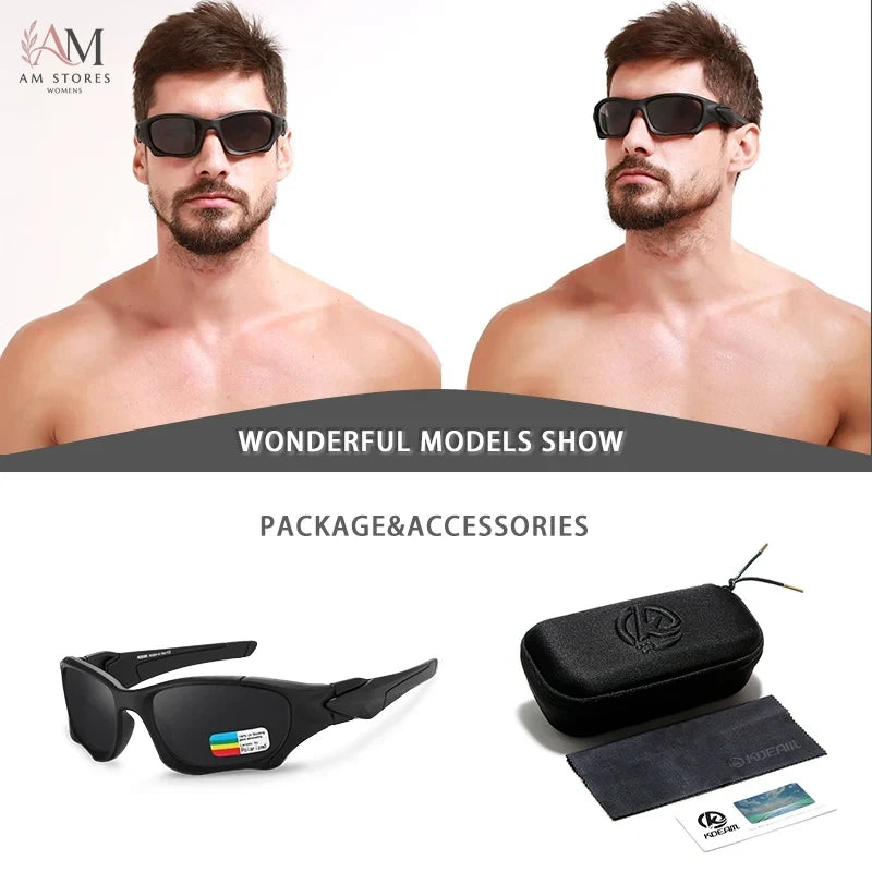 KDEAM Unisex Polarized Sports KD0623 Sunglasses - view 4