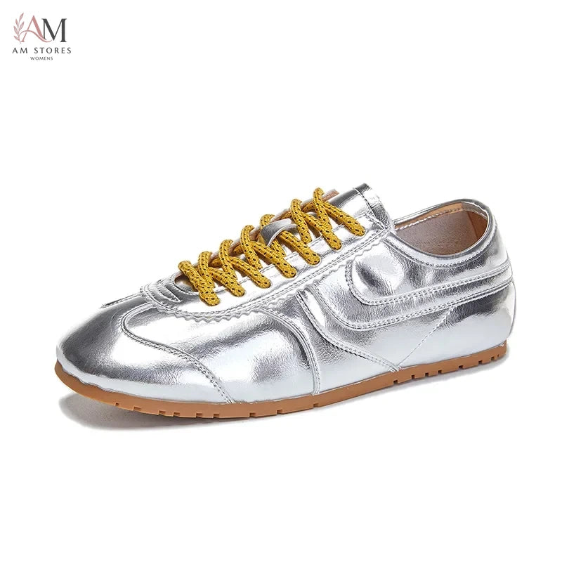 Women's Leather Sneakers - view 7