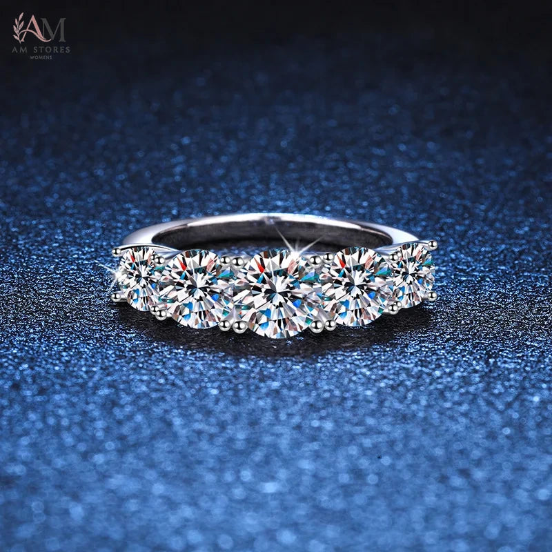 18k Moissanite Wedding Women's Ring - view 3