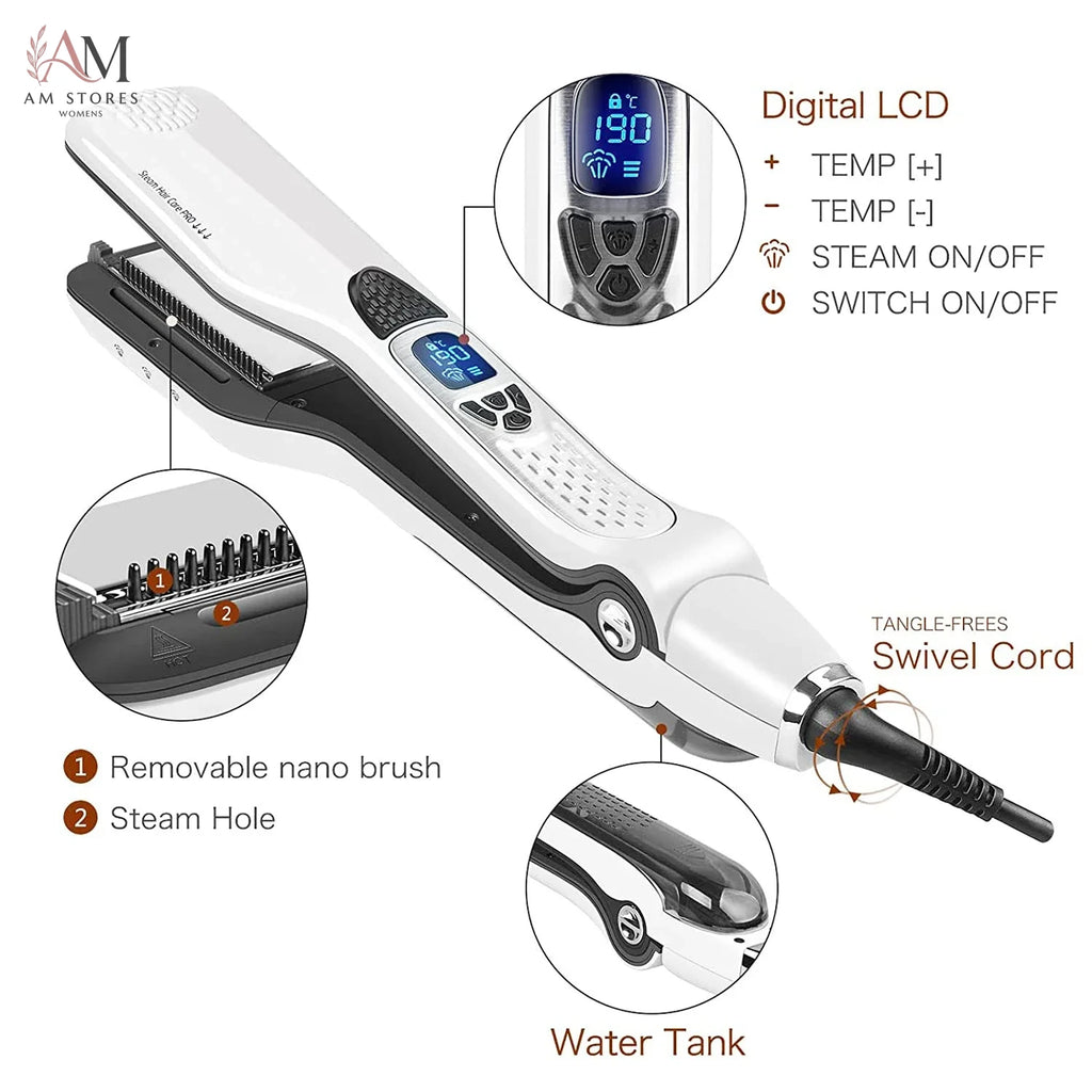 Ceramic Hair Straightening Brush - view 3
