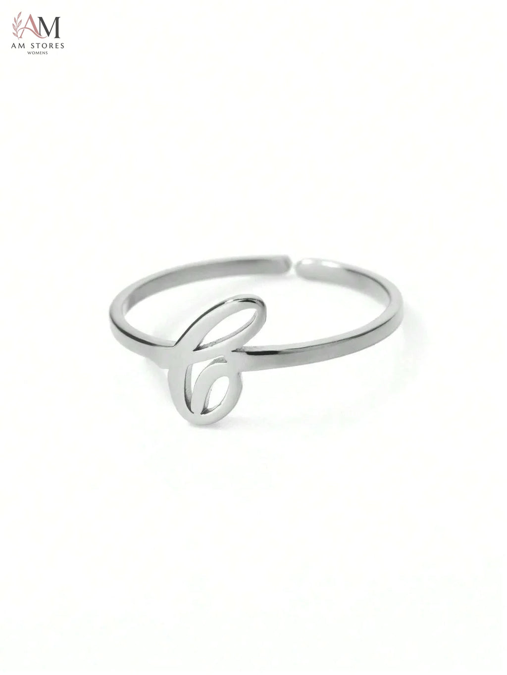 Stainless Steel Open Unisex Ring - view 6