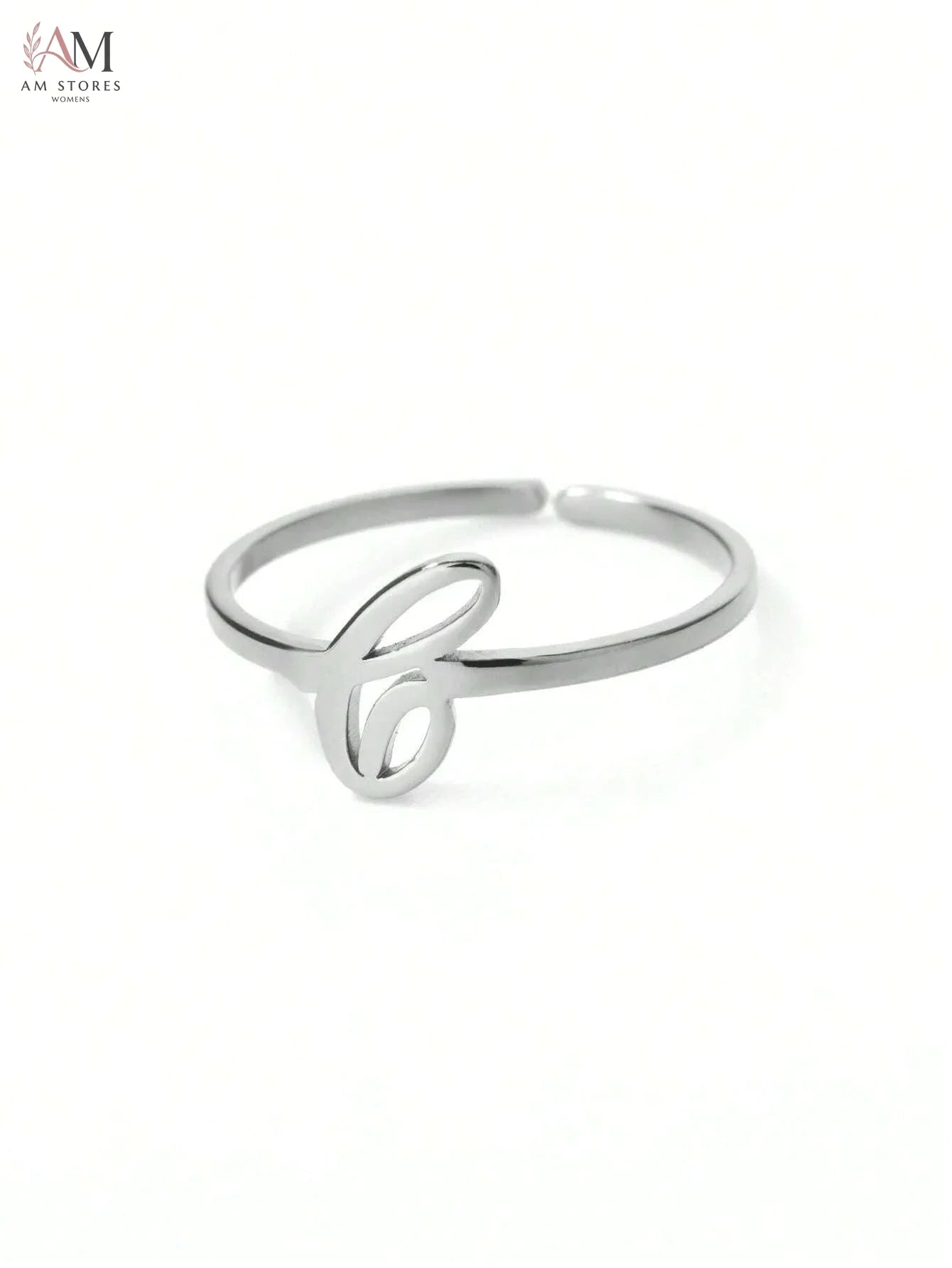 Stainless Steel Open Unisex Ring - view 6