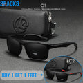 KDEAM Unisex Rectangle Polarized Sports Sunglasses - view 15