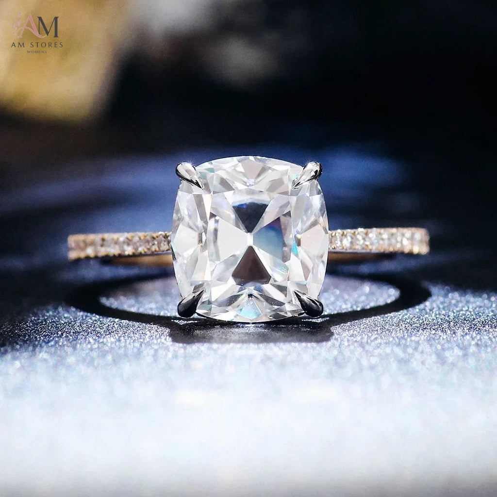 Provence Moissanite Engagement Women's Ring - view 4