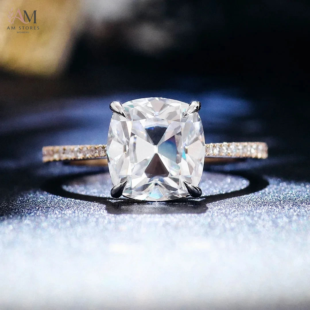 Provence Moissanite Engagement Women's Ring - view 4