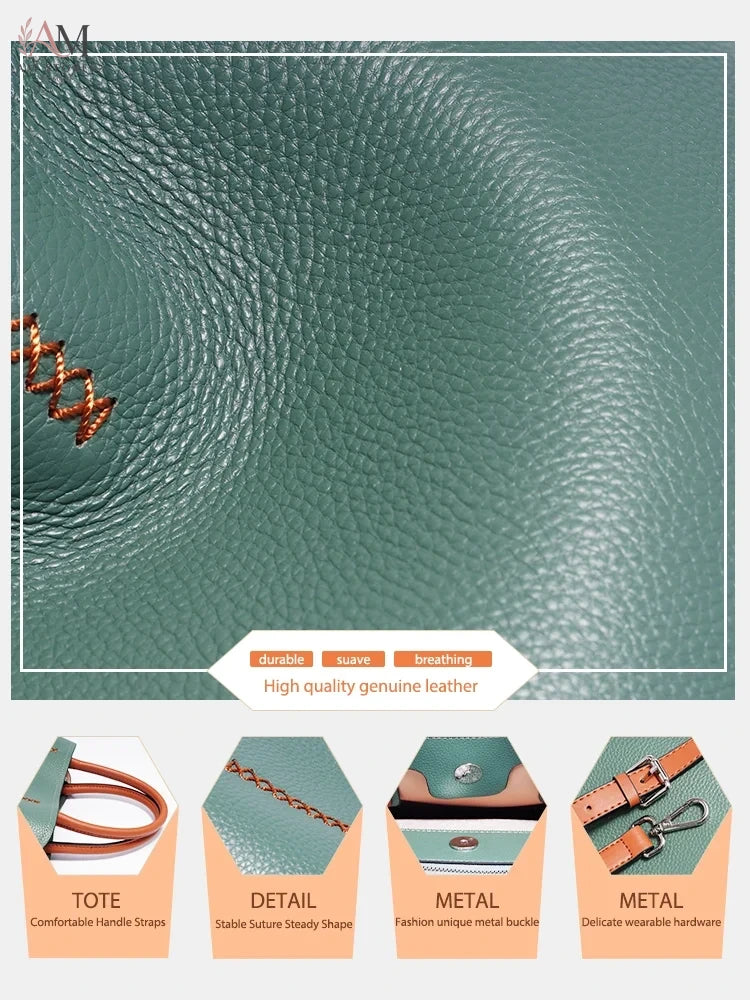 Zency Women's Leather Crossbody Bag - view 6