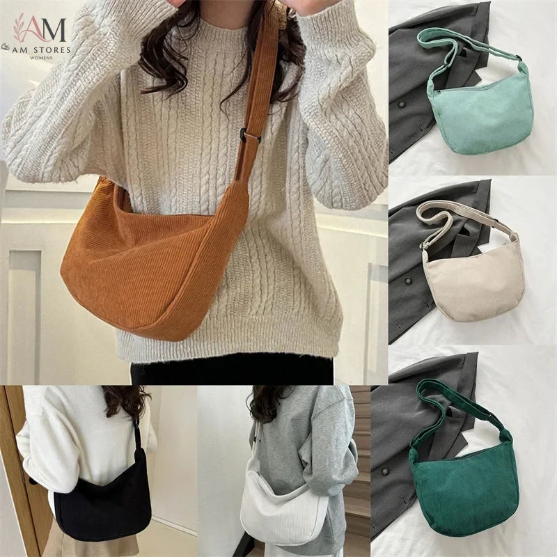 Corduroy Women's Crossbody Bag - view 1