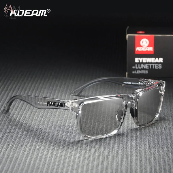 KDEAM Unisex Oversized Square Polarized Photochromic Sunglasses - view 1