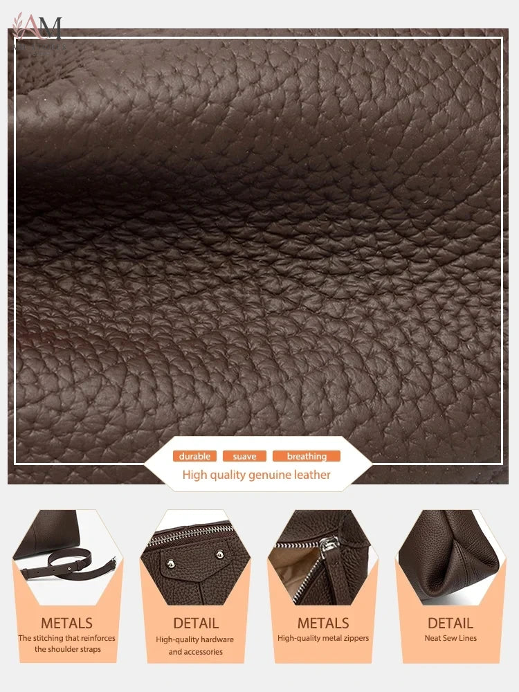 Zency Women's Leather Crossbody Bag - view 6