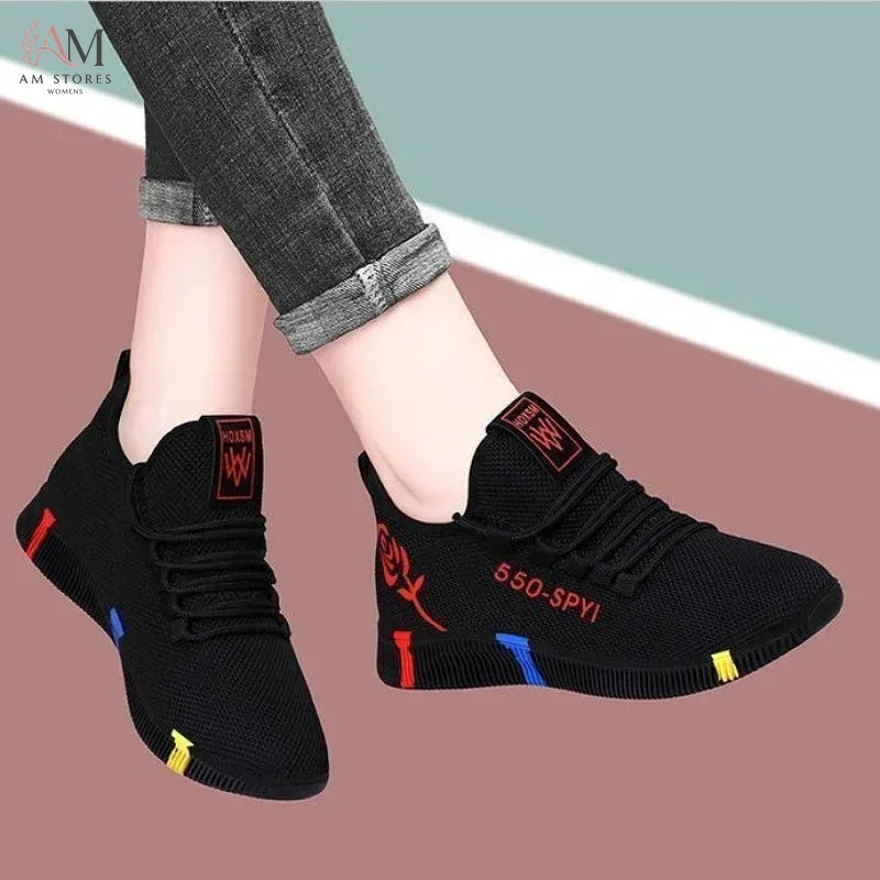 Women's Platform Breathable Casual Sneakers - view 6