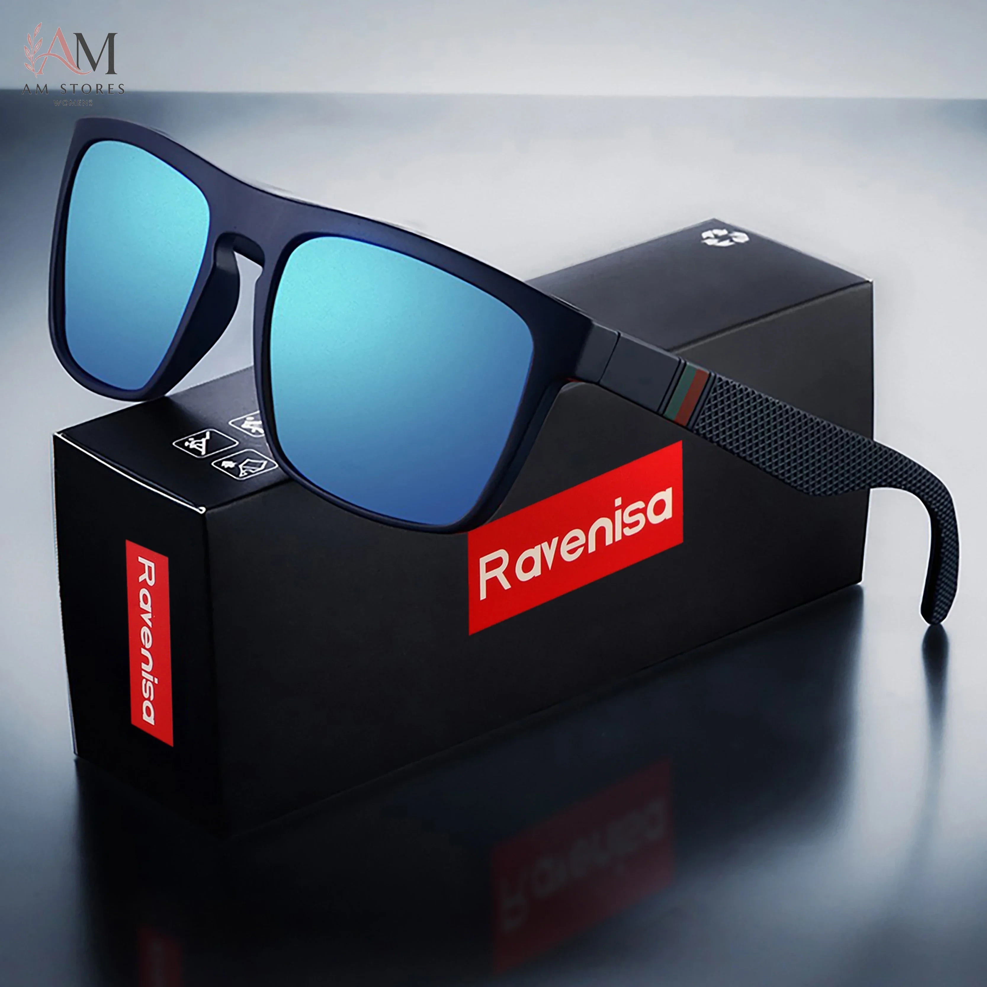 Unisex Vintage Square Polarized Driving Sunglasses UV400 - view 6