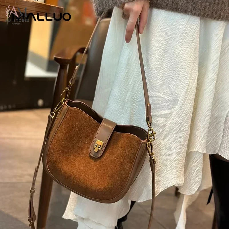 Women's Leather Crossbody Bag - view 4