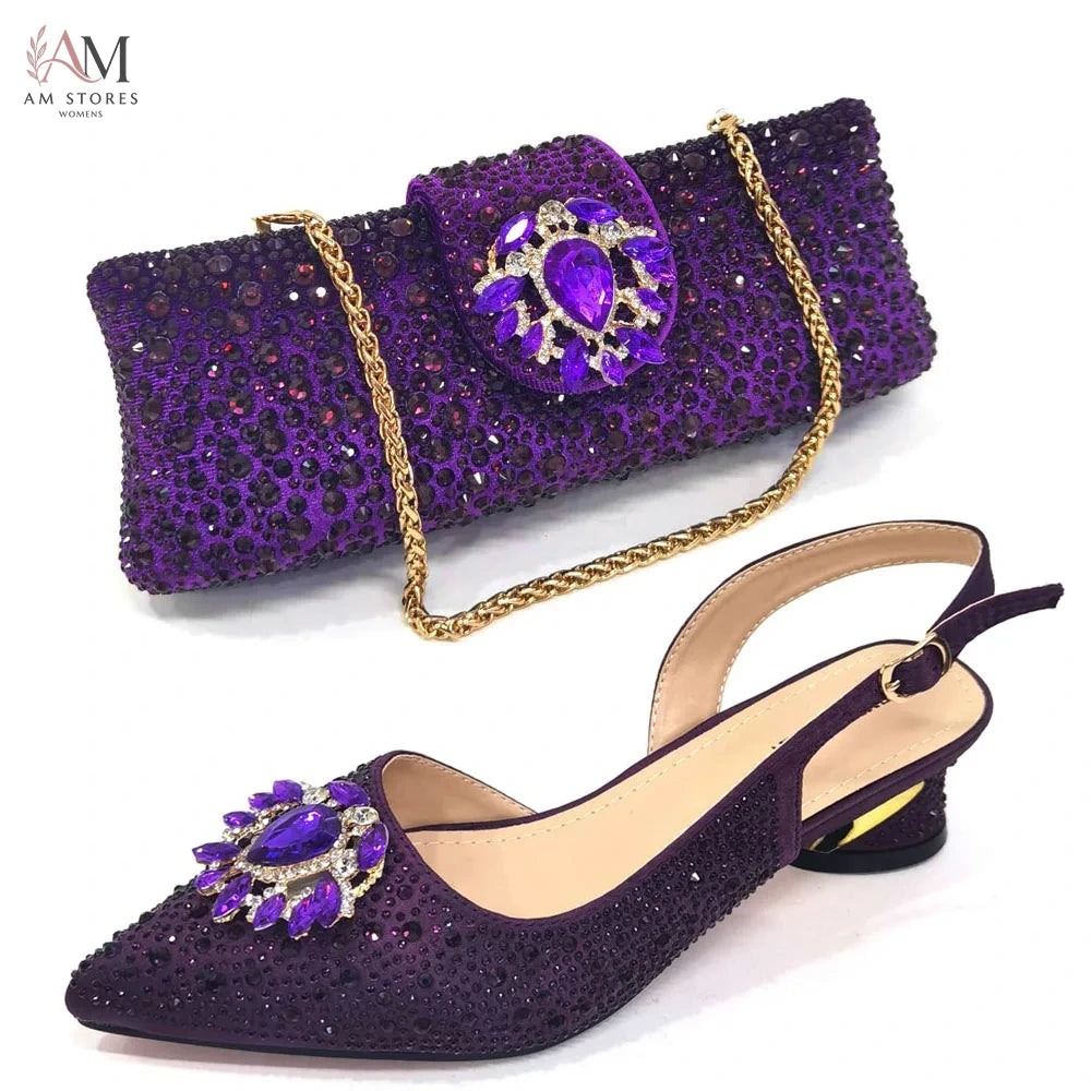 Women's Comfort Rhinestone High-Heel Pumps - view 18