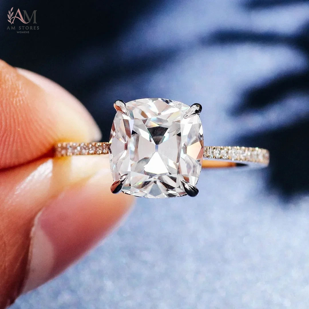 Provence Moissanite Engagement Women's Ring - view 5
