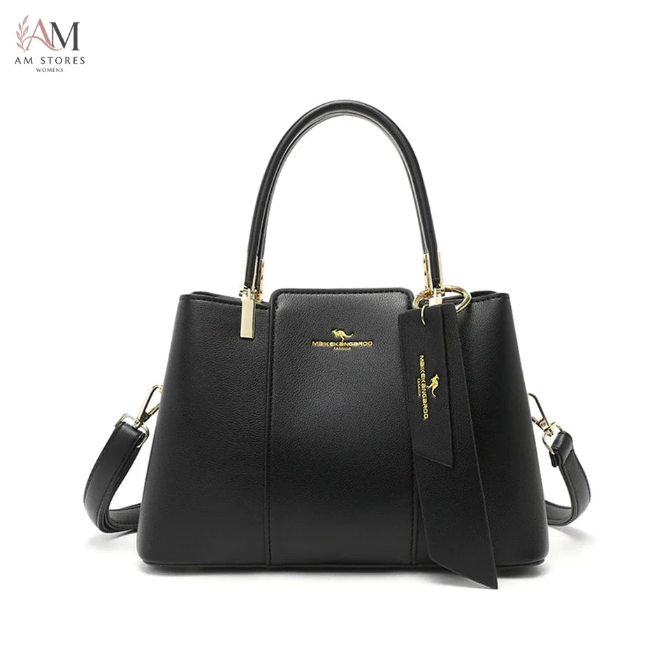Women's Leather Large-Capacity Crossbody Bag - view 9