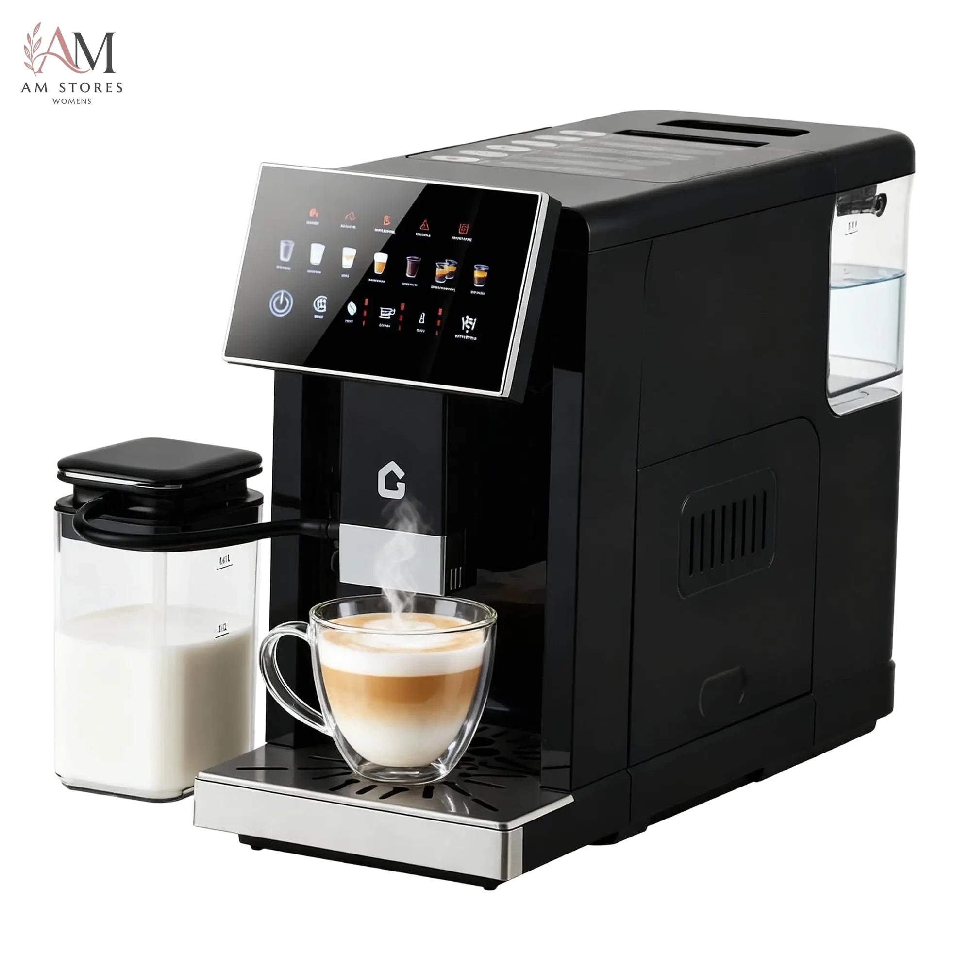Automatic Espresso Machine with Built-In Grinder & Milk Frother - view 7