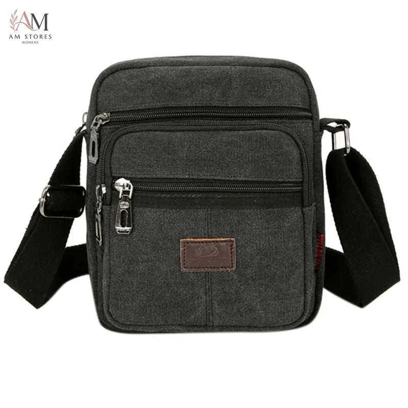 Men's Waterproof Large-Capacity Crossbody Bag - view 14