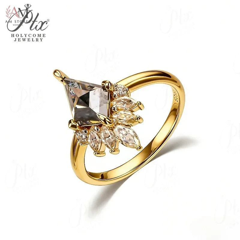 Customize Moissanite Wedding Women's Ring - view 9