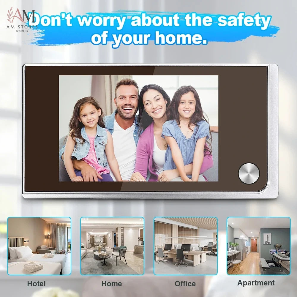Awapow 3.5-Inch Digital Door Peephole Camera - view 3