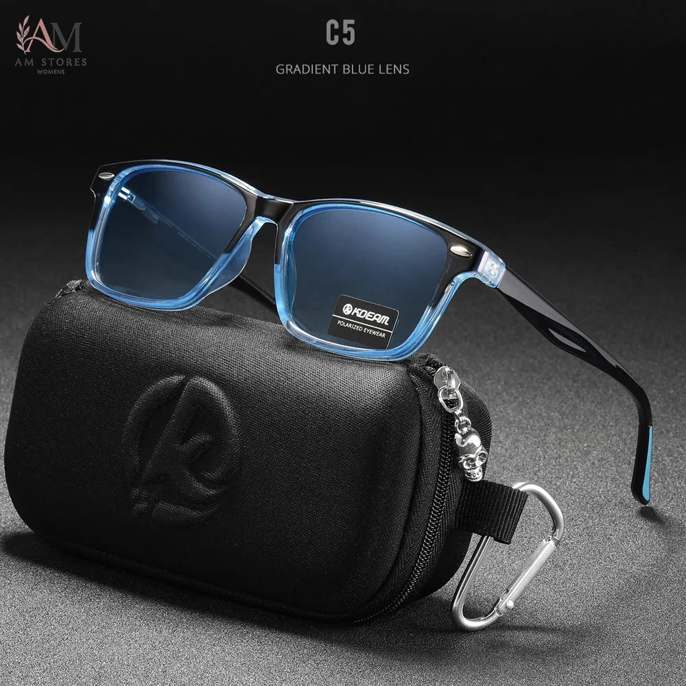 KDEAM Unisex Square Polarized TR90 KD398 Sunglasses - view 12