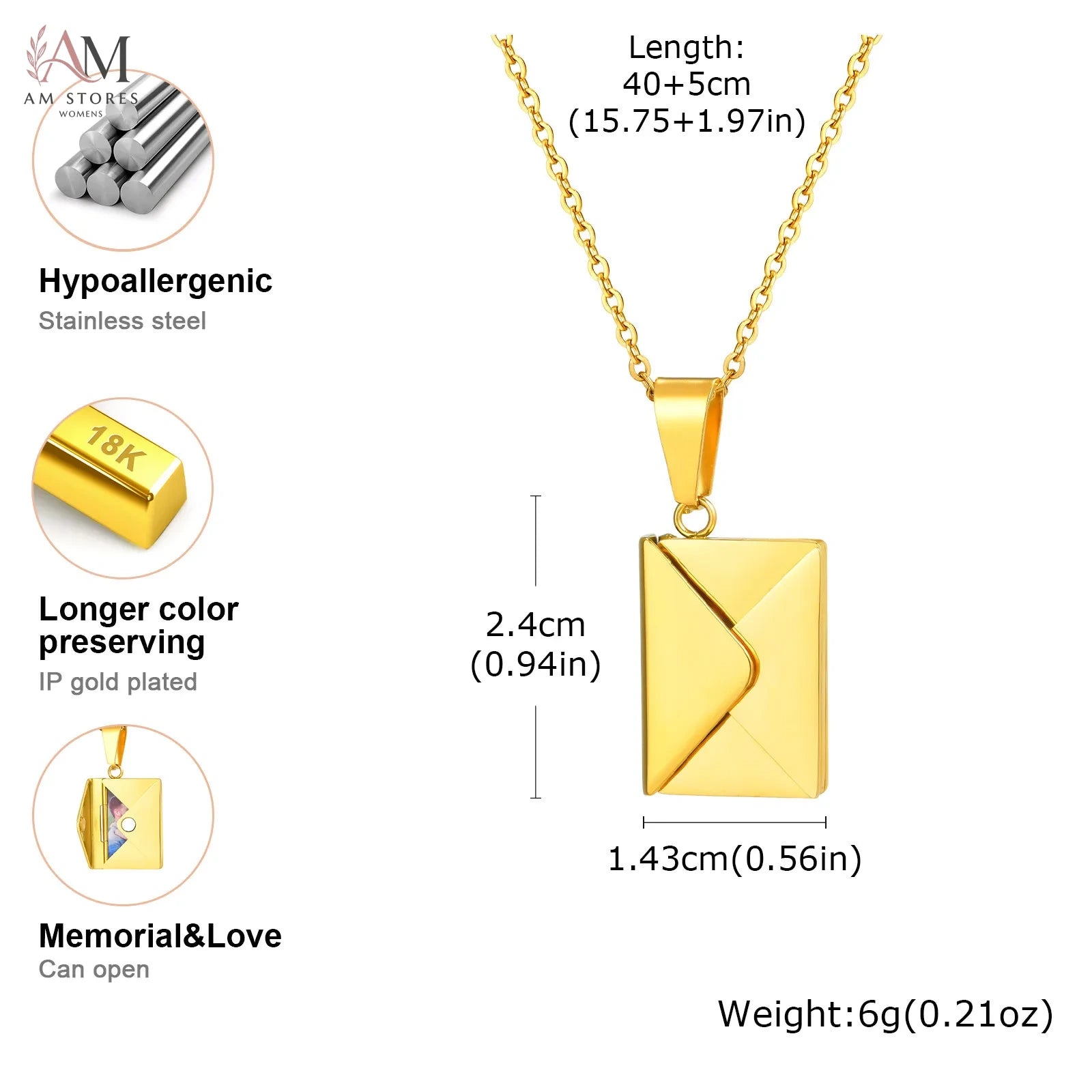 Personalized Pendant Women's Necklace - view 6