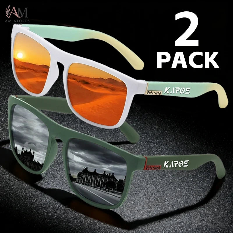 KAROS Unisex Square Polarized Cycling Sunglasses UV400 - view 11