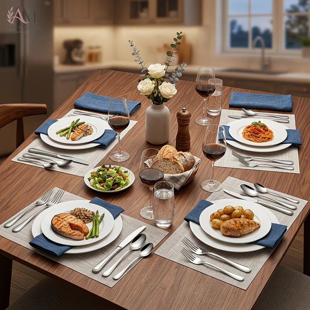20-Piece Stainless Steel Flatware Set - view 3