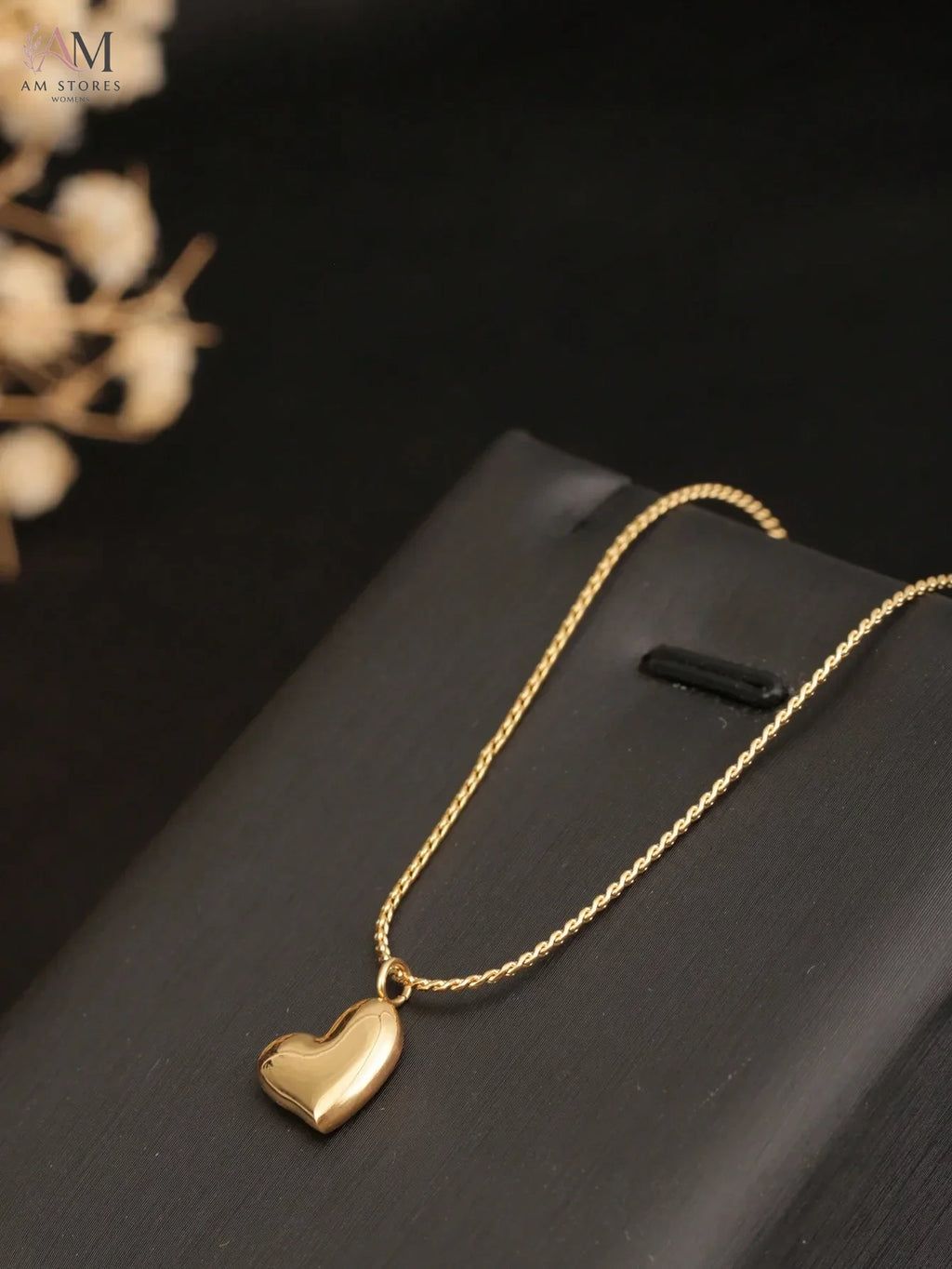 18K Stainless Steel Heart Pendant Women's Necklace - view 2