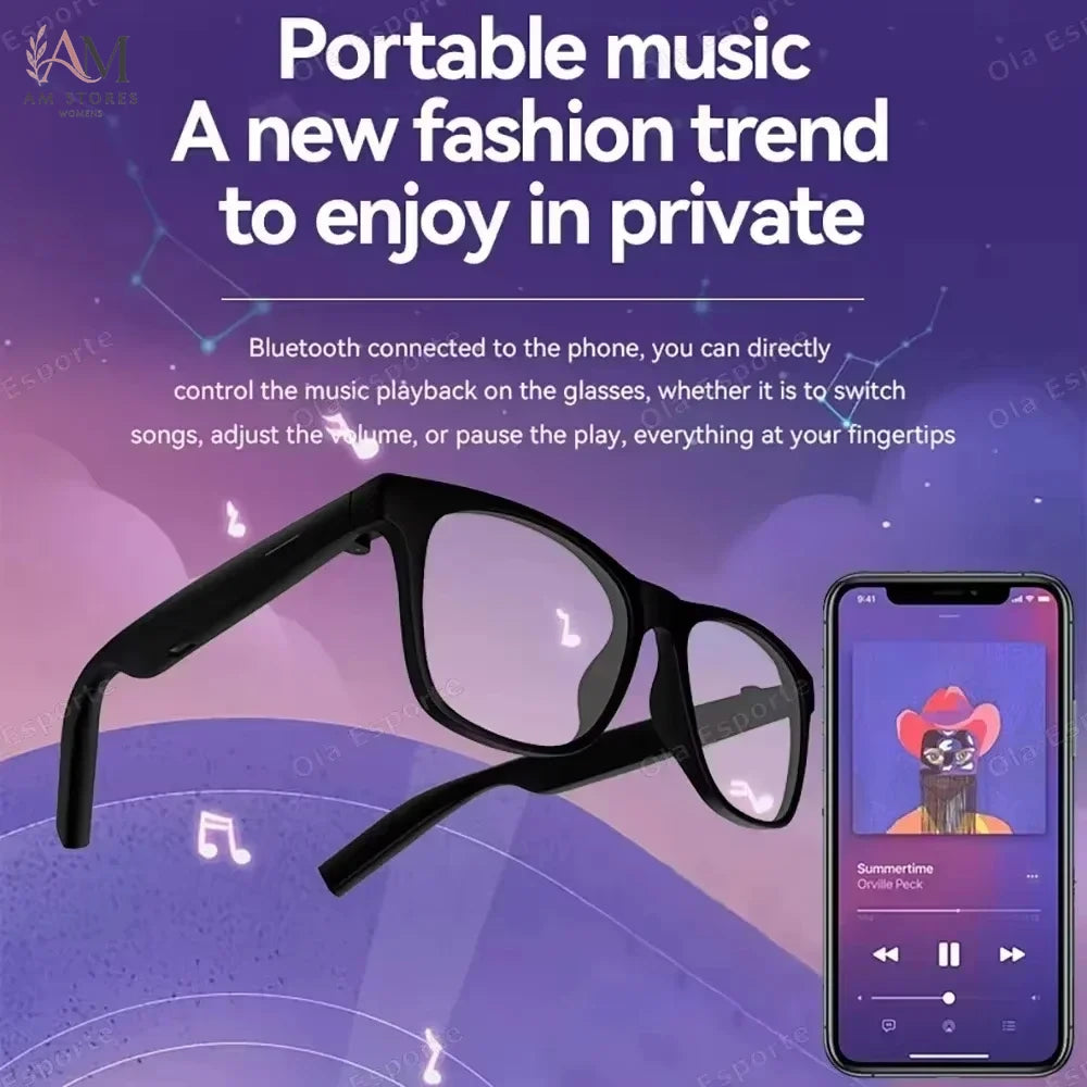 Lenovo 8K Wireless Bluetooth Smart Glasses with Touch Controls & Translation - view 2