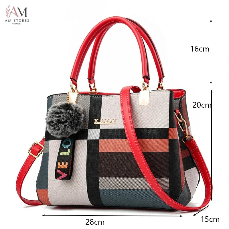 PU Women's Leather Large-Capacity Crossbody Bag - view 17