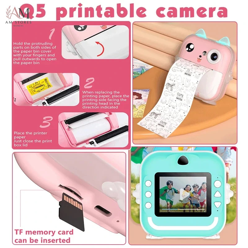 Kids' 1080P Instant-Print Camera - view 2