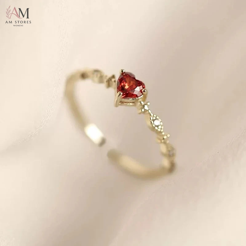 Real 925 Sterling Silver Cubic Zirconia Women's Ring - view 3