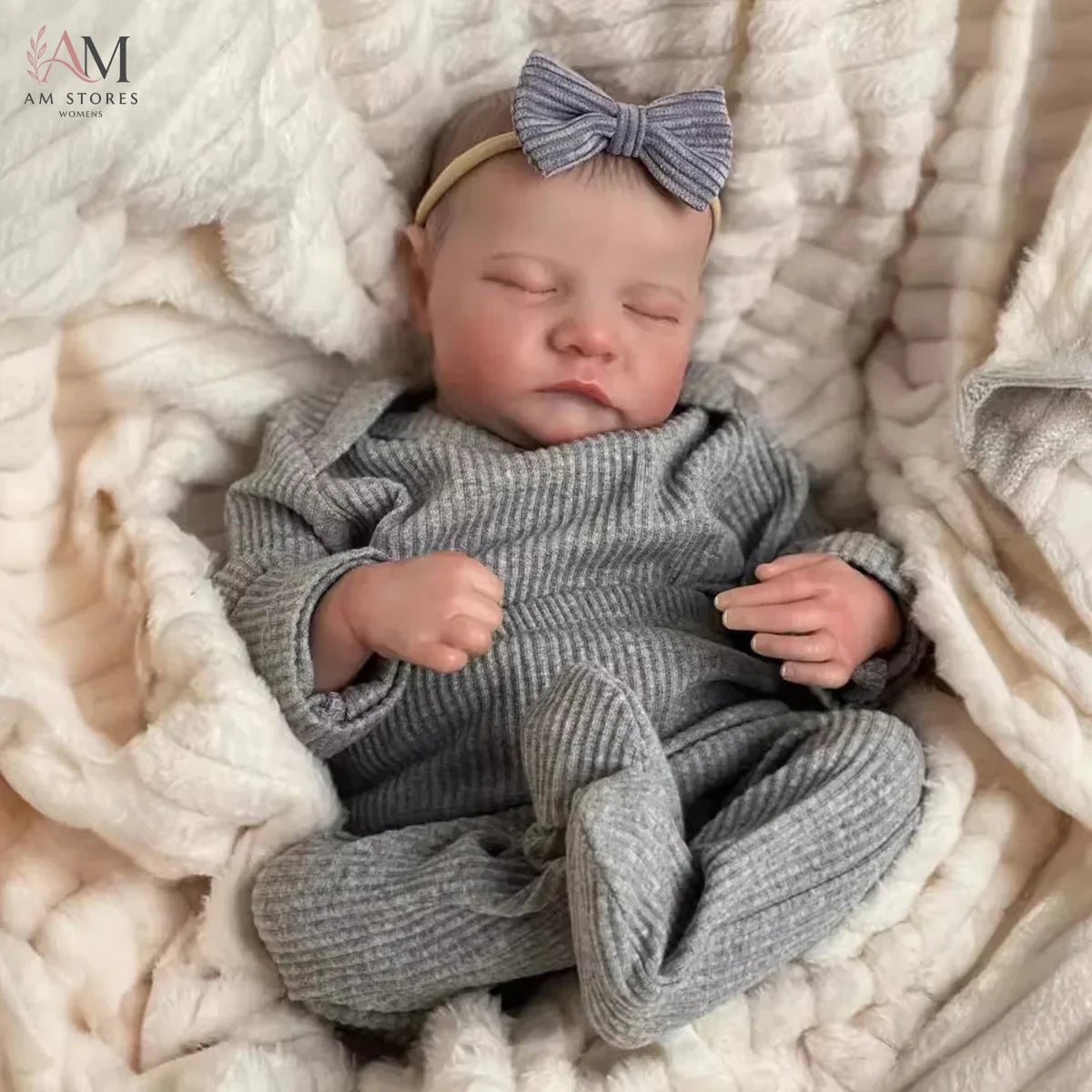 JOYORA Handmade Reborn Baby Doll with 3D Skin - view 6