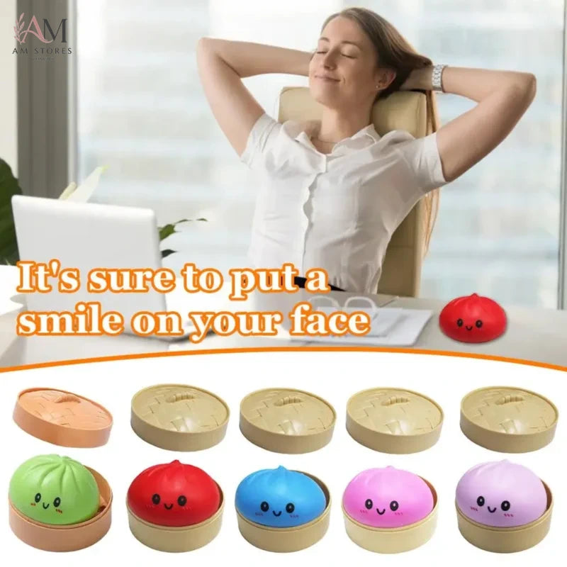 Colorful Dumpling Slow-Rebound Squishy Stress Ball - view 6
