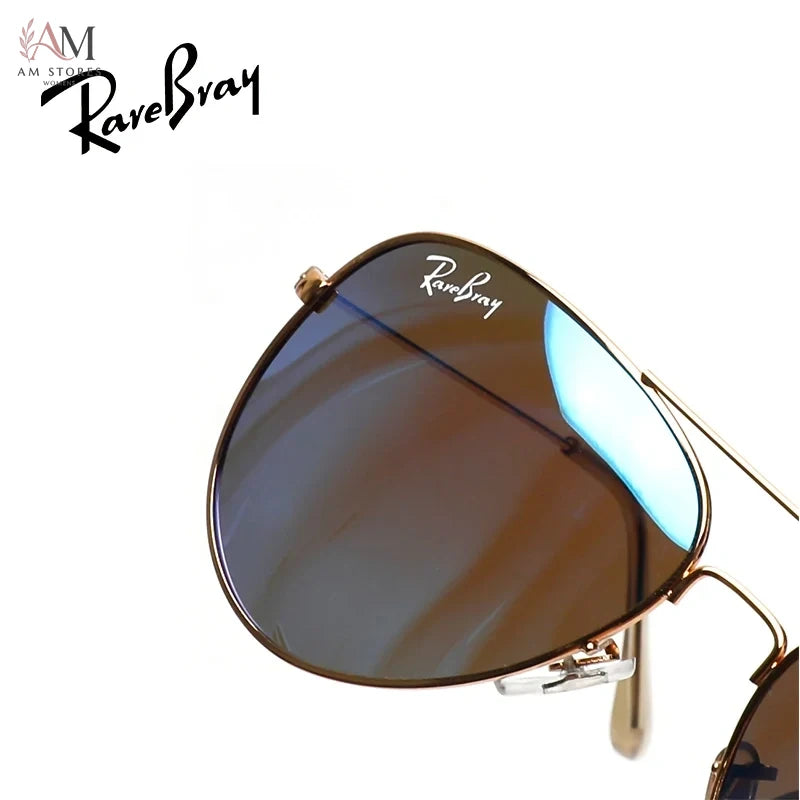 RareBray Unisex Vintage Aviator Polarized Anti-Glare Eyeglasses UV400 - view 2